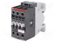 Contactor: 3-pole; NO x3; 100÷250VAC,100÷250VDC; 38A; AF; -25÷60°C ABB