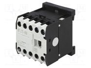 Contactor: 4-pole; NC + NO x3; 24VAC; 6A; DILER; screw terminals EATON ELECTRIC