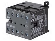 Contactor: 3-pole; NO x3; Auxiliary contacts: NC; 380÷415VAC; 7A ABB