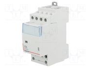 Contactor: 4-pole installation; NO x4; 230VAC; 25A; SM400 LEGRAND