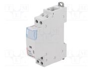 Contactor: 2-pole installation; NC + NO; 230VAC; 16A; SM400 LEGRAND