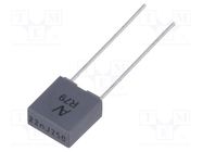 Capacitor: polypropylene; R79; 22nF; 7.2x3.5x7.5mm; THT; ±5%; 5mm KEMET