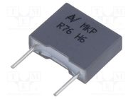 Capacitor: polypropylene; R76; 1nF; 10x3x8mm; THT; ±5%; 7.5mm KEMET