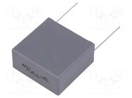 Capacitor: polypropylene; R75; 4.7uF; Uoper: 630VDC; 250VAC; THT KEMET