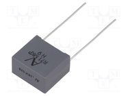 Capacitor: polypropylene; R71; 680nF; 18x10x16mm; THT; ±10%; 15mm KEMET