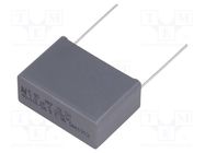 Capacitor: polypropylene; X2; R46 310V; 1.5uF; 32x13x22mm; THT KEMET