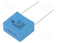 Capacitor: polypropylene; X1; PHE844; 330nF; 26x13.5x23mm; THT KEMET