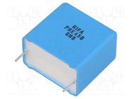 Capacitor: polypropylene; 220nF; 26x15.5x24.5mm; THT; ±5%; 22.5mm KEMET