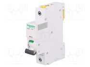 Circuit breaker; 230VAC; Inom: 2A; Poles: 1; for DIN rail mounting SCHNEIDER ELECTRIC