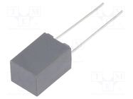 Capacitor: polypropylene; R79; 100nF; 7.2x5x10mm; THT; ±5%; 5mm KEMET