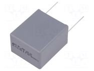 Capacitor: polypropylene; X2; R46 310V; 4.7uF; Uoper: 630VDC; THT KEMET