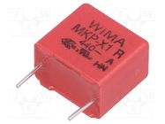 Capacitor: polypropylene; X1; 10nF; 13x12x8mm; THT; ±10%; 10mm WIMA