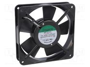 Fan: AC; axial; 115VAC; 120x120x25mm; 132m3/h(±7%); 46dBA; ball SUNON