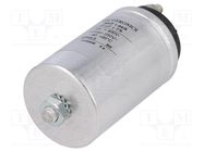 Capacitor: polypropylene; 20uF; Leads: M6 screws; ESR: 5mΩ; ±5% KEMET