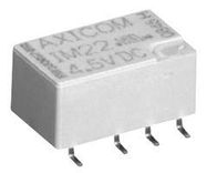 SIGNAL RELAY, DPDT, 2A, 250VAC, SMD