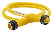 SENSOR CORD, 4P, 7/8" PLUG-RCPT, 16.4 