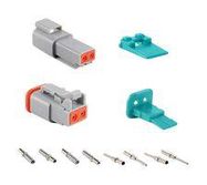 KIT, PLUG & RCPT CONN/WEDGELOCK/CONTACT