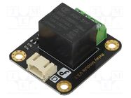 Module: relay; Ch: 1; 5VDC; max.150VAC; 15A; Uswitch: max.24VDC; TTL DFROBOT