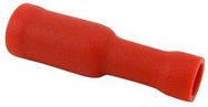 TERMINAL, BULLET, CRIMP, RED, 22-16AWG