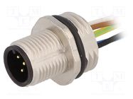 Connector: M12; socket; PIN: 5; male; A code-DeviceNet / CANopen IFM ELECTRONIC