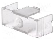 Cover; OGN series,OGN-SMD series; -40÷85°C; UL94V-0; transparent SCHURTER