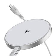 ESR Qi2 mini wireless charger (HaloLock)(silver), ESR