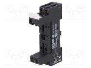 Socket; PIN: 5; for DIN rail mounting; Series: RM96-1P RELPOL