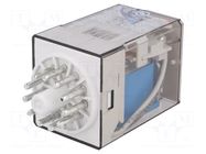 Relay: electromagnetic; 3PDT; Ucoil: 110VDC; Icontacts max: 10A FINDER