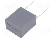 Capacitor: polypropylene; R76; 470nF; 32x22x37mm; THT; ±5%; 27.5mm KEMET