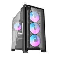 Darkflash DRX90 glass computer case (black), Darkflash