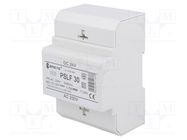 Power supply: transformer type; for DIN rail,non-stabilised BREVE TUFVASSONS