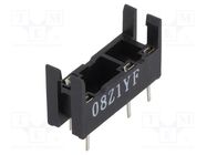 Socket; PIN: 4; PCB; G6D OMRON