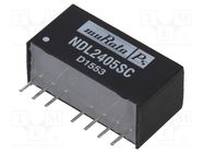 Converter: DC/DC; 2W; Uin: 18÷36V; Uout: 5VDC; Iout: 400mA; SIP8 