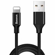 Baseus Yiven fabric braided cable USB / Lightning 1.8M black (CALYW-A01), Baseus