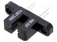 Sensor: optocoupler; through-beam (with slot); Slot width: 3.1mm 