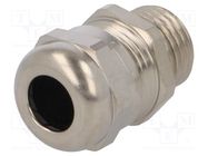 Cable gland; with long thread; M16; 1.5; IP68; brass; 10bar HUMMEL