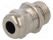 Cable gland; with long thread; M16; 1.5; IP68; brass; 10bar HUMMEL