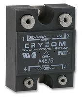 SOLID STATE RELAY, 75A, 90-280VAC, PANEL