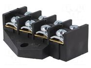 Connector: terminal block; 380V; screw terminal; Contacts: brass PLASTROL