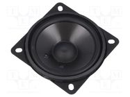 Loudspeaker; 10W; 8Ω; 84.4x84.4x40mm; 88÷20000Hz; Ø: 87mm; IP64 VISATON