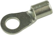 TERMINAL, RING TONGUE, #6, CRIMP