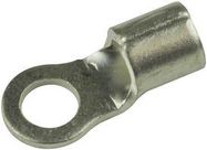 TERMINAL, RING TONGUE, #8, CRIMP