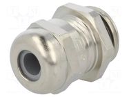 Cable gland; M16; 1.5; IP68; brass HUMMEL