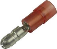 TERMINAL, MALE BULLET, CRIMP, RED