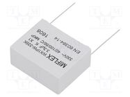 Capacitor: polypropylene; X1; 3.3uF; 41.5x33x18mm; THT; ±10% MIFLEX