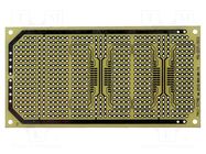 Board: universal; single sided,prototyping; W: 55mm; L: 105mm SOLDER PEAK