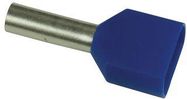 TERMINAL, FERRULE, 10 X 2.9MM, BLUE