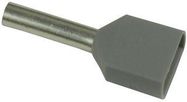 TERMINAL, FERRULE, 8 X 1.8MM, GREY