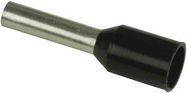 TERMINAL, FERRULE, 8 X 1.8MM, BLACK