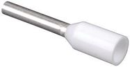 TERMINAL, WIRE FERRULE, 20AWG, WHT